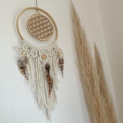 Traumfänger *FLOWER OF LIFE* 17cm - Image 4