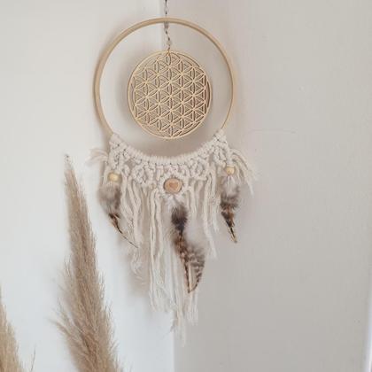 Traumfänger *FLOWER OF LIFE* 17cm