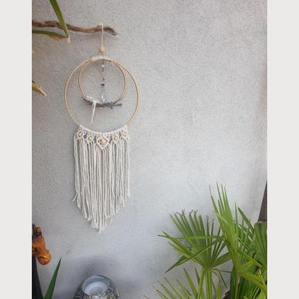 Lavendel Makramee *AMETHYST CIRCLES* - Image 2