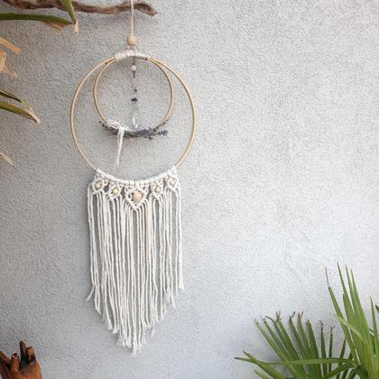 Lavendel Makramee *AMETHYST CIRCLES* - Image 4