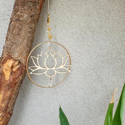 CITRIN Sonnenfänger *LOTUS CIRCLE* - Image 3