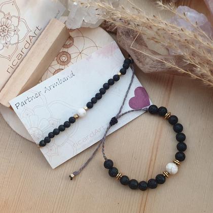 LAVASTEIN Partnerarmband SET *HOWLITH