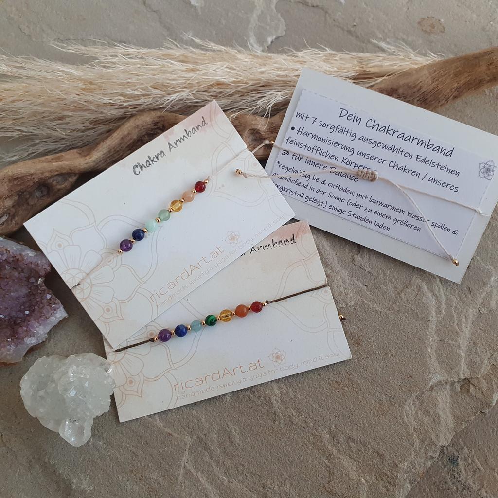 CHAKRA Armband 18K vergoldet/4mm