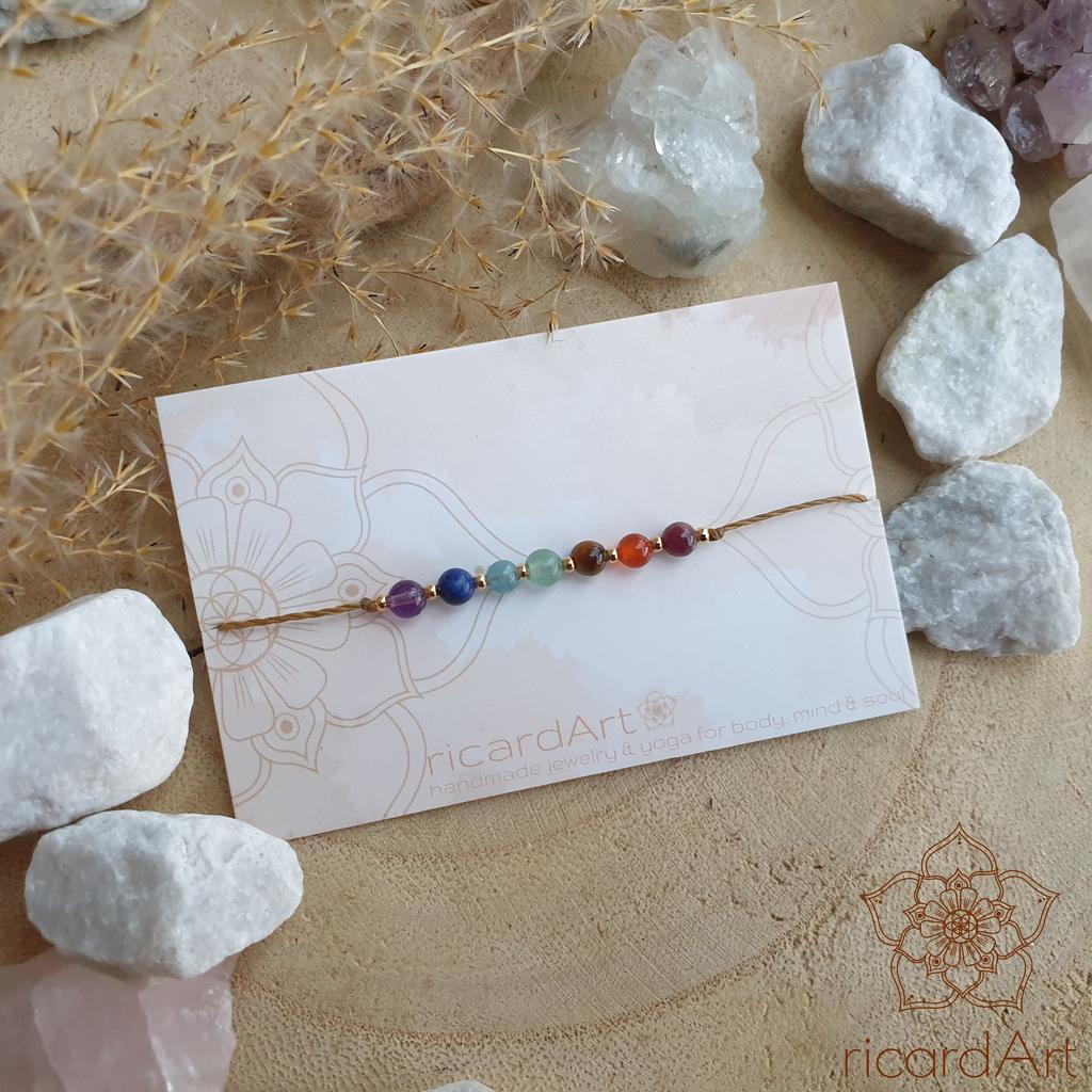 CHAKRA Armband 18K vergoldet/4mm - Image 4