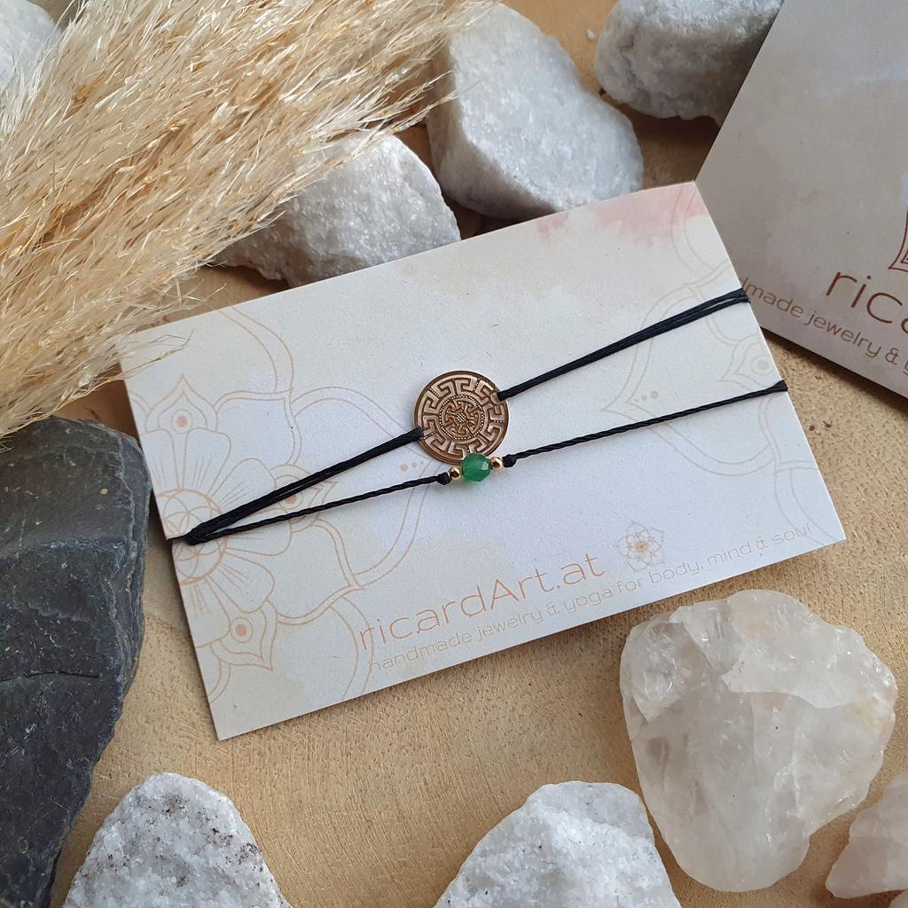 Doppelarmband *MAÄNDER AVENTURIN* - Image 2