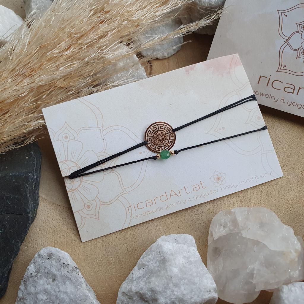 Doppelarmband *MAÄNDER AVENTURIN* - Image 3