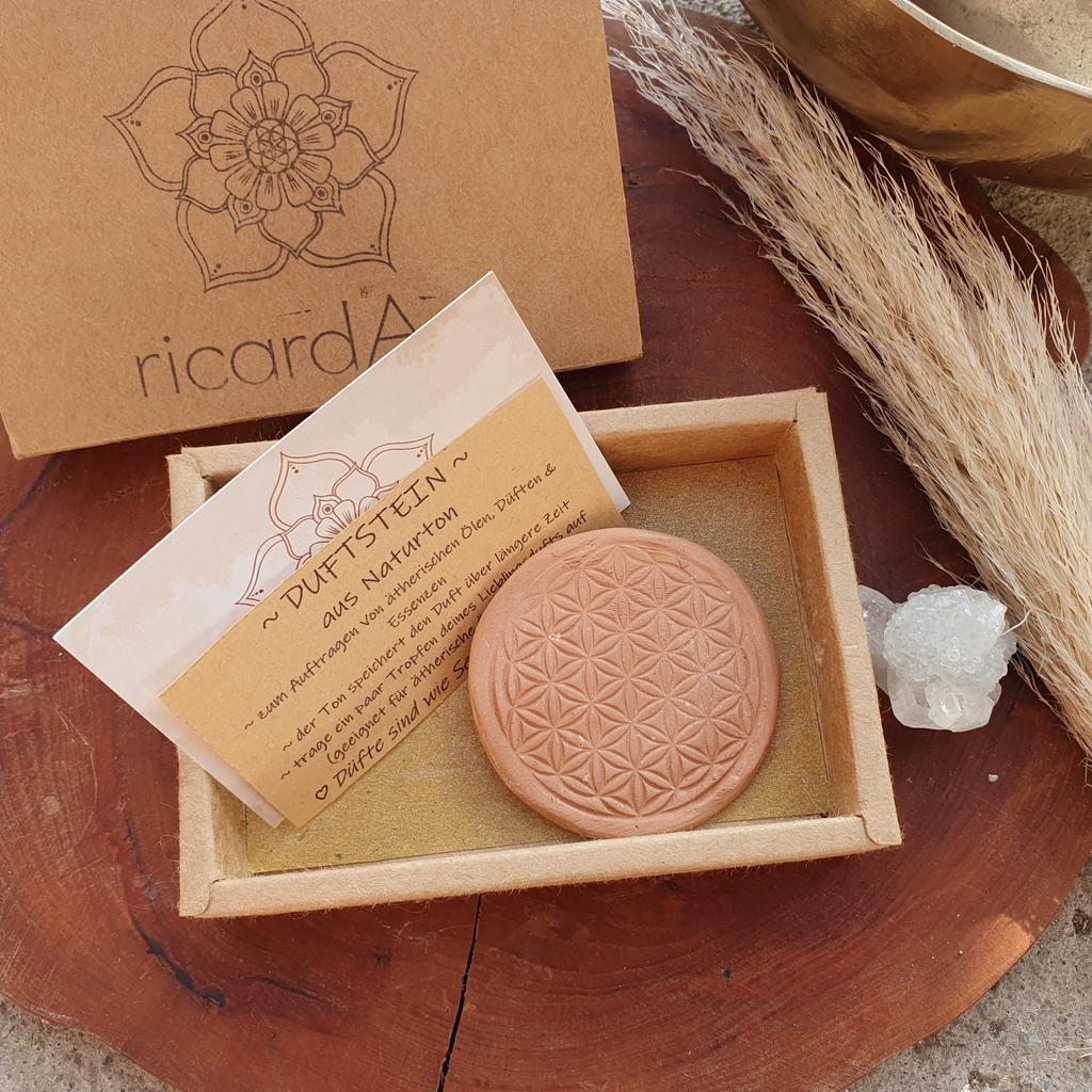 Duftstein *BLUME DES LEBENS* Naturton - Image 3