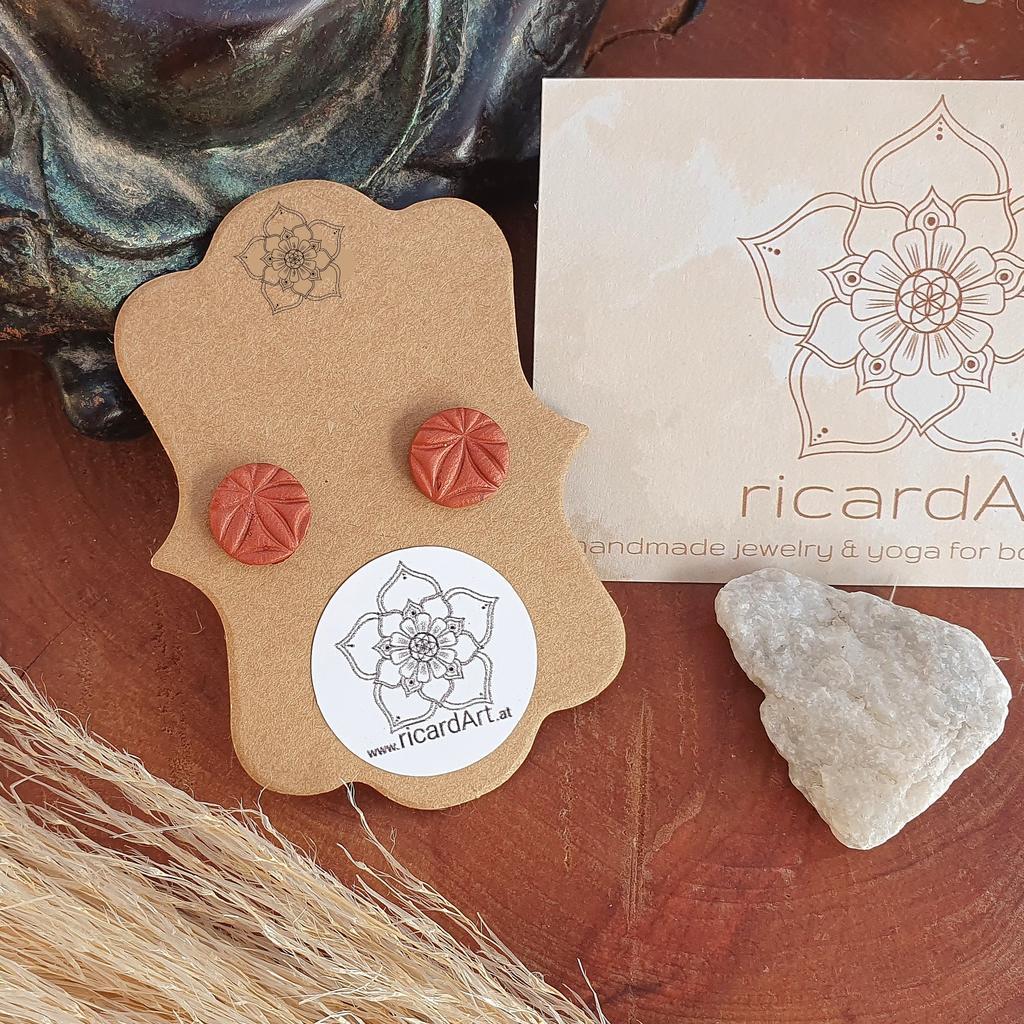 Fimo Ohrstecker *METALLIC GLOW* - Image 4