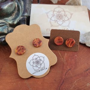 FIMO Ohrstecker *SUNSET* 12mm