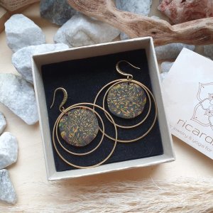 Ohrringe *FIMO PHOENIX* nickelfrei