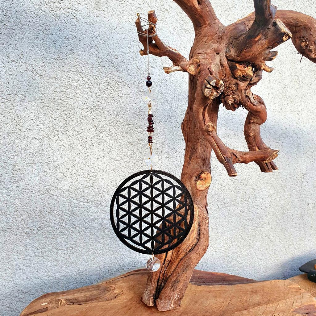 LEBENSBLUME Sonnenfänger *GRANAT*