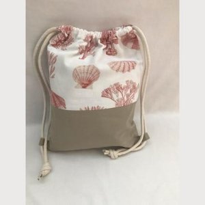 Beutel Beige/Muschel