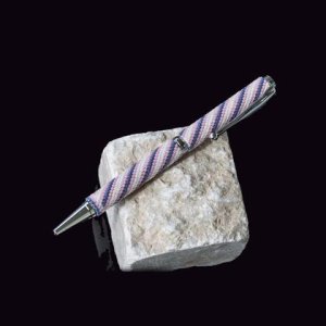 Kugelschreiber mit Glasperlen „Spirale“