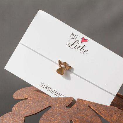 Armbändchen Engel rosevergoldet 11mm