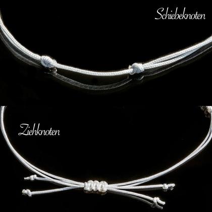 Armbändchen Infinity versilbert 15 x 6mm - Image 3