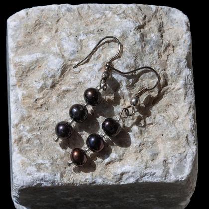 Ohrhänger Süßwasserperlen