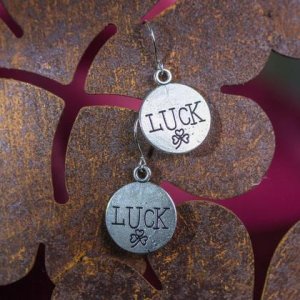 Ohrhänger Kleeblatt Luck