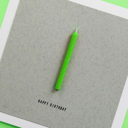 GEBURTSTAGSKERZE Geburtstagskarte mit echter Kerze - Image 4