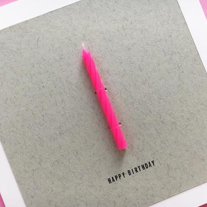 GEBURTSTAGSKERZE Geburtstagskarte mit echter Kerze - Image 2