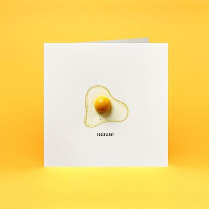 EGGCELLENT handgemachte 3D Grußkarte