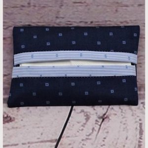 *Taschentuchetui – Tatübox* dunkelblau