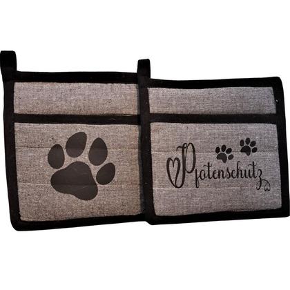 *Topflappenset "Pfotenschutz" eckig*