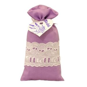 * Lavendelsäckchen mit Spitze