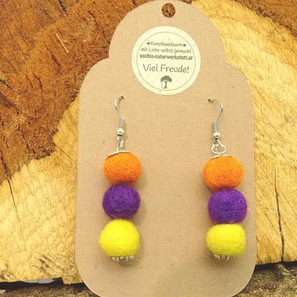 *Ohrgehänge "3Kugeln"*