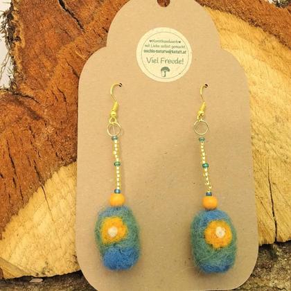 *Ohrgehänge "Flower-Power"*