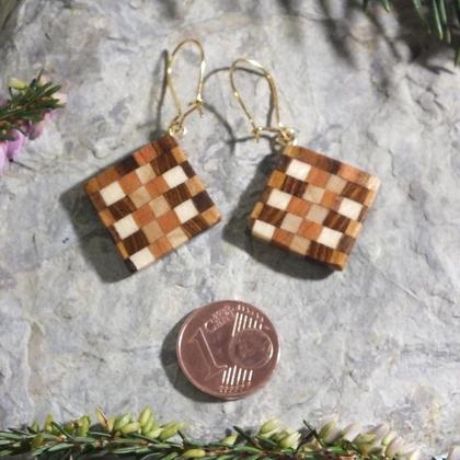 Ohrringe aus 6 Holzarten - Image 2