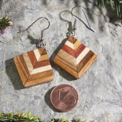 Ohrringe aus 6 Holzarten - Image 2