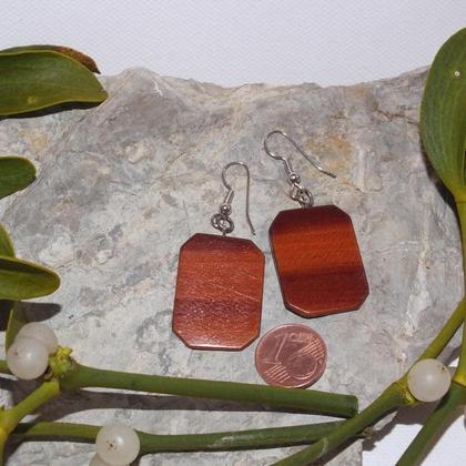 Ohrringe aus Zwetschke - Image 2