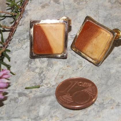 Ohrstecker aus Zirbe - Image 2