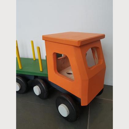 Holzspielzeug Holztransporter - Image 2