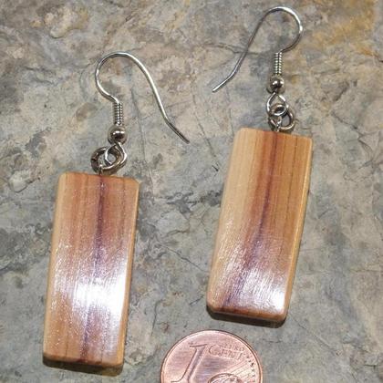 Ohrringe aus Wildkirsche