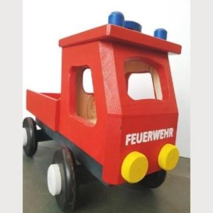 Holzspielzeug Feuerwehr