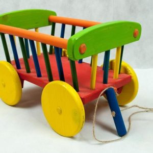 Leiterwagerl zum Nachziehen