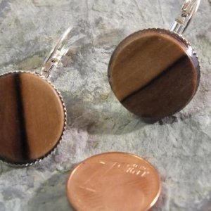 Ohrringe aus Wildkirsche