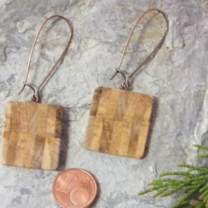 Ohrringe aus Magnolie