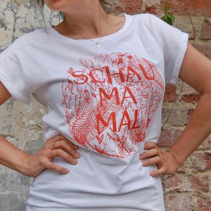 T-Shirt *Schau ma mal* weiß - Image 2