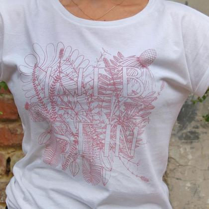 T-Shirt *Lieb sein* weiß - Image 3