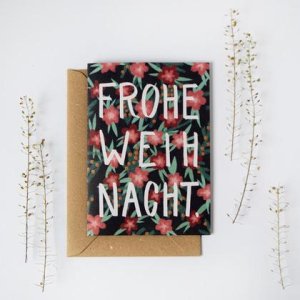 Grußkarte „Frohe Weihnacht“