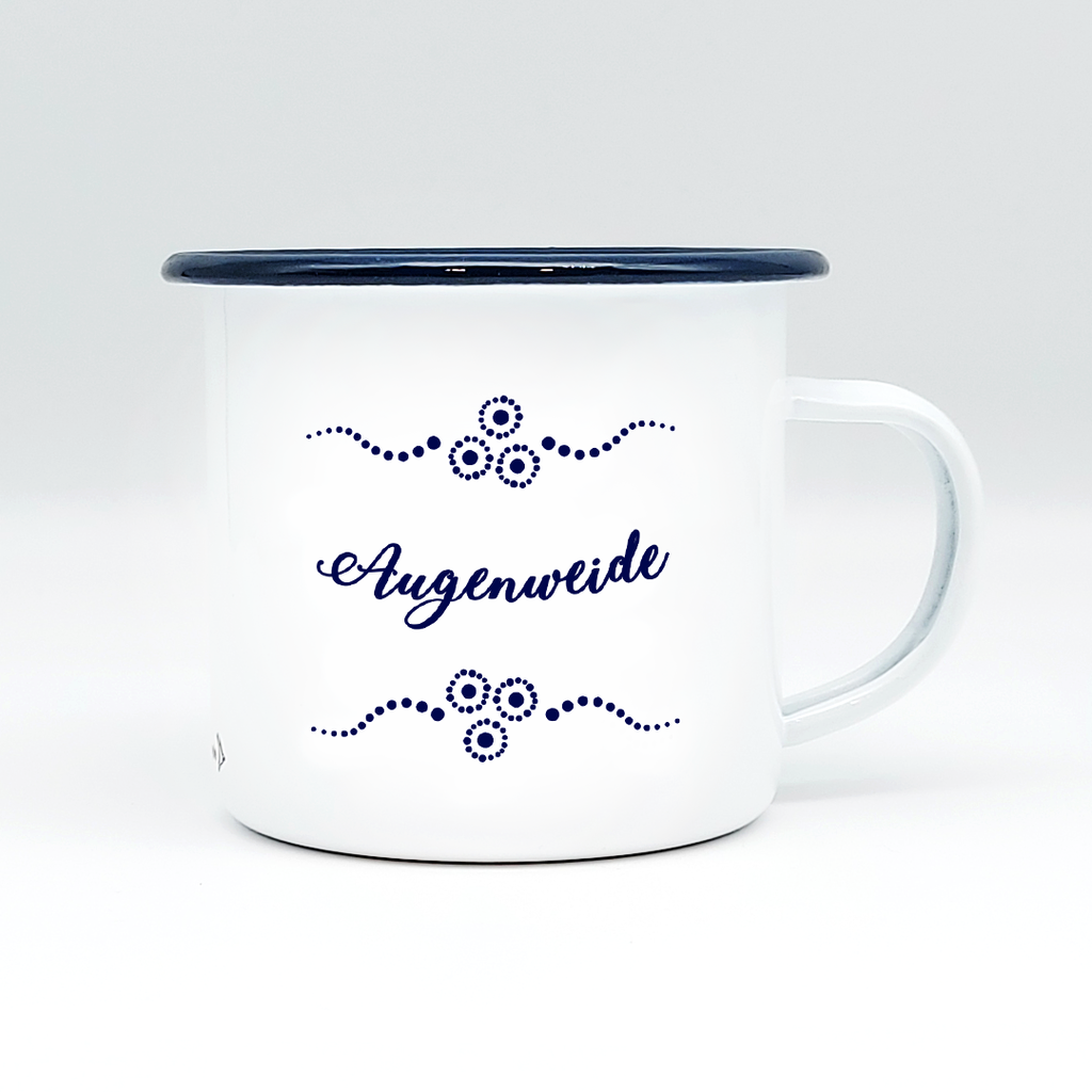 AUGENWEIDE - Mundart Emaille Häferl