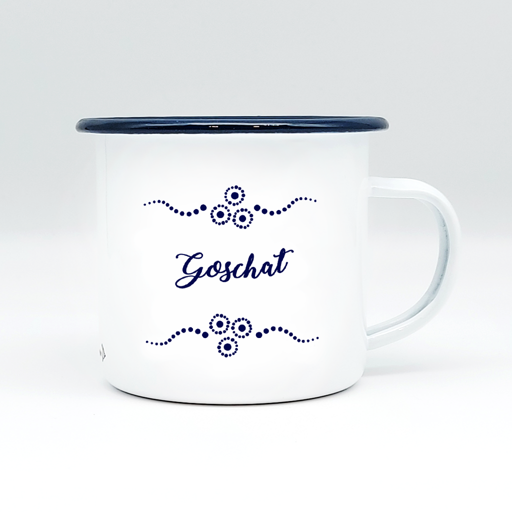 GOSCHAT - Mundart Emaille Häferl