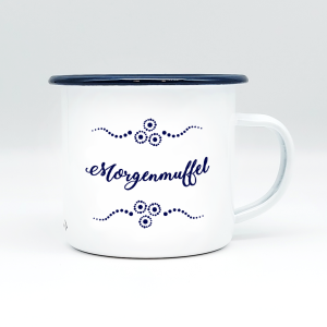 MORGENMUFFEL – Mundart Emaille Häferl