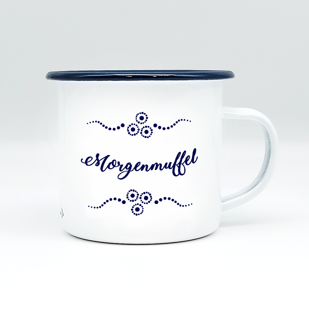 MORGENMUFFEL - Mundart Emaille Häferl