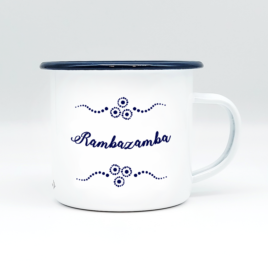 RAMBAZAMBA - Mundart Emaille Häferl