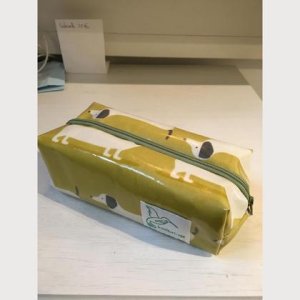 Tasche Quader Wachstuch