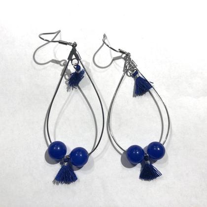 Ohrringe Bobo Blau - Image 4