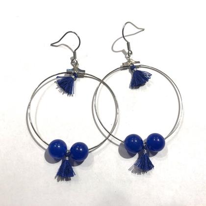 Ohrringe Bobo Blau - Image 3